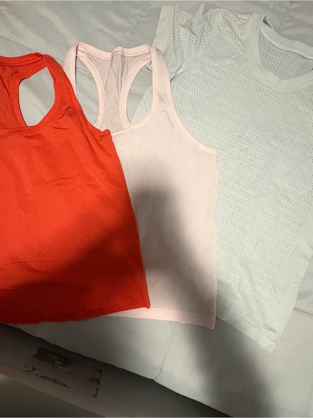 3 Lululemon Women’s Workout Tanks and Tee